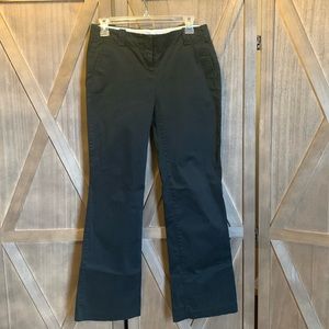 Ann Taylor Loft Marisa Fit Black Trouser size 0 - flat front pant